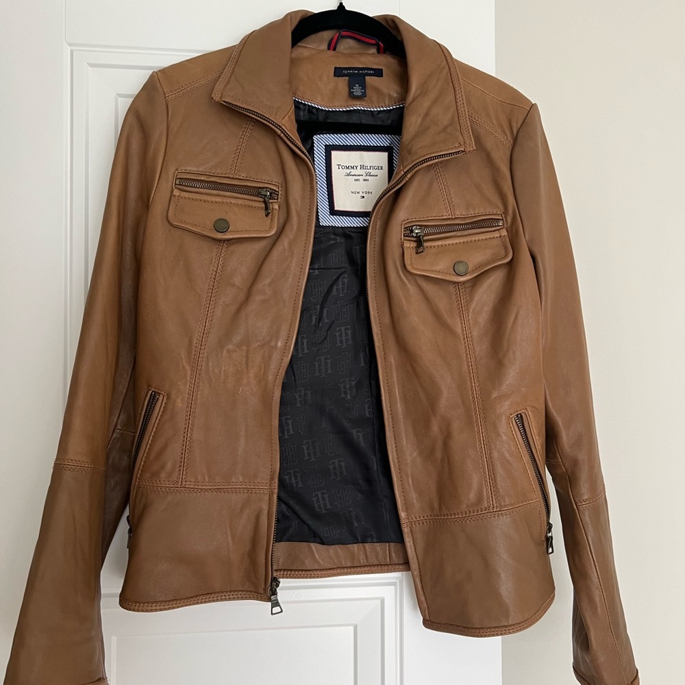 Genuine leather Jacket (Tommy Hilfiger)